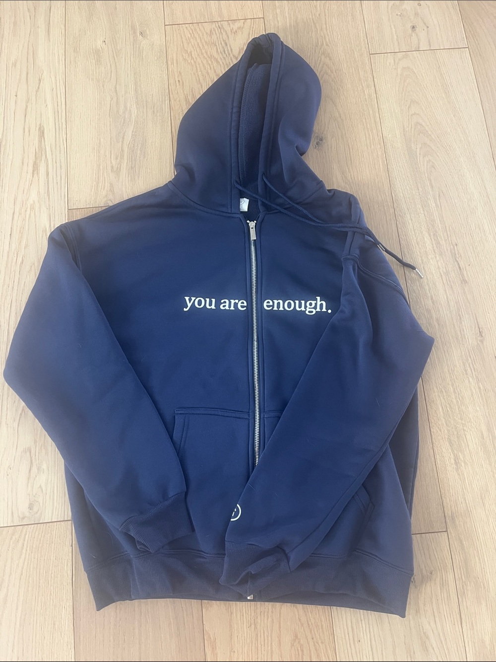 New hoodie “you are enough” women’s medium